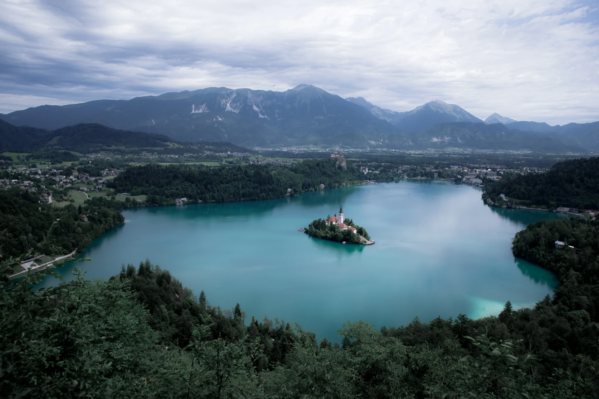 Lac de Bled et son île