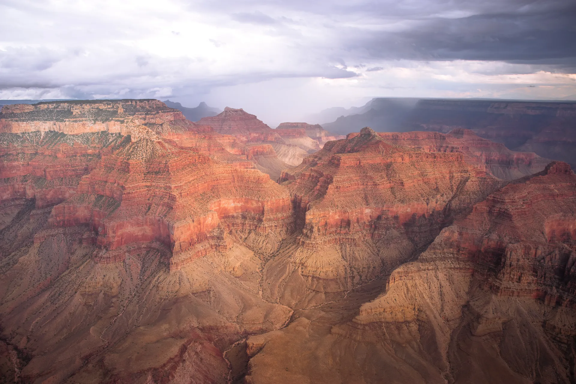 Vue panoramique du Grand Canyon